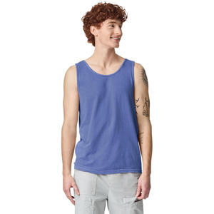 Mens Athletic Tank <b>Tops</b> Breathable Cotton Blend <b>Sleeveless</b> Muscle Vest Gym Exercise Training Casual Summer Clothing - Product Image 1