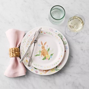 Ensemble de ronds de serviette en jacinthe d'eau naturelle meilleur choix mise en table anneaux de support décoratifs pour serviettes de table à manger - Product Image 4