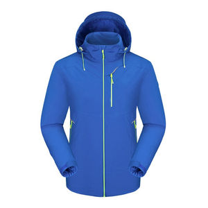 Professional 2024 New Arrival Customized Logo Printing OEM ODM Sporty <b>Canvas</b> Solid Color Softshell <b>Jacket</b> for <b>Men</b> - Product Image 1