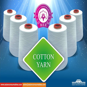 เส้นด้ายถักคุณภาพสูงจากฝ้ายหวีเกรด 20s ถึง 120s สำหรับงานโครเชต์และทอผ้า ส่งออกโดยตรงจากอินเดีย - Product Image 5