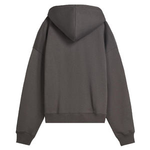 Sudadera de gran tamaño Unisex de alta calidad con capucha con logotipo personalizado 100% algodón ropa de calle de peso pesado hombres Top sudaderas con capucha hombro caído - Product Image 3