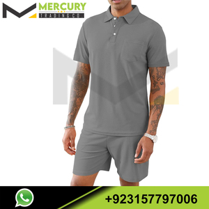 Bộ quần áo nam thời trang thoải mái, áo thun và quần đùi, bộ đồ thể thao nam 2 món, chất liệu thoáng khí - Product Image 2