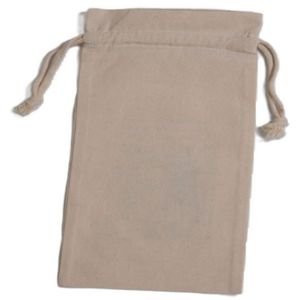 Luxury 100% Organic Cotton Drawstring <b>Bag</b> Eco-Friendly Reusable <b>Medium</b> <b>Size</b> Zipper Custom Printed New Trend Promotional - Product Image 4