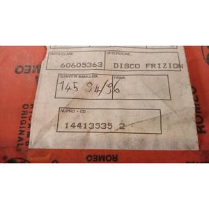 Disque d'embrayage ALFA ROMEO Série 145 (930_) (99>01) 60605363 Essence - - Product Image 5