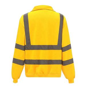 Chaqueta DE SEGURIDAD reflectante de poliéster 100% de alta calidad, ropa de trabajo para hombre, chaleco de malla, Material reflectante puro, precio al por mayor - Product Image 6