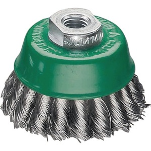 Stainless Steel Cup <b>Brush</b> 65 Mm M14 0.5 Mm Wire 12500 Min- by Lessmann - Product Image 1