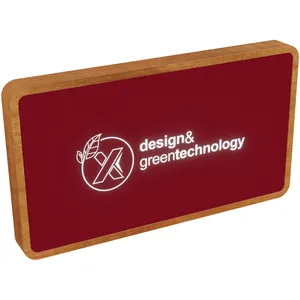 Banque d'alimentation sans fil P36 écologique, gadgets promotionnels durables - Product Image 4