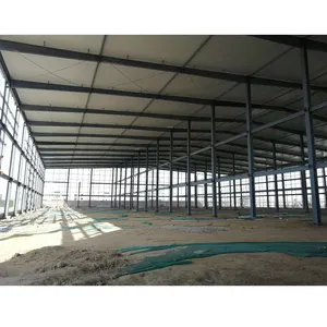 Сборная стальная конструкция склада/здание Африка доступная сборная металлическая мастерская сельскохозяйственная стальная конструкция