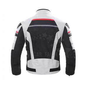 Chaqueta de Motocicleta Ligera y Transpirable para Hombre, de Cordura, con Malla, Impresión de Logotipo Personalizado, Tallas Personalizadas, para Otoño/Invierno - Product Image 5