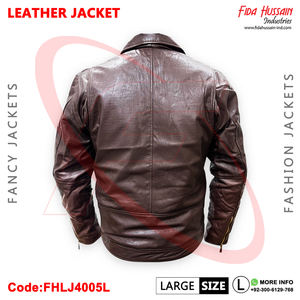 แจ็กเก็ตหนังวัวสำหรับผู้ชาย, แจ็กเก็ตหนังวัวให้ความอบอุ่นเสื้อแจ็คเก็ตกันลมคุณภาพเยี่ยมมีให้เลือกทุกสี - Product Image 5