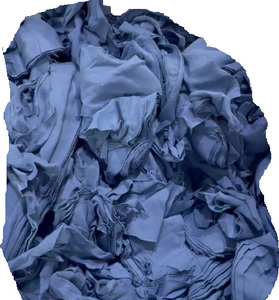 Dyed Woven High-grade Cotton Rags Mixed Color Lint-Free Strong Oil/Water Absorbency Industrial Use Used Cloth No Zipper No Metal - Product Image 4