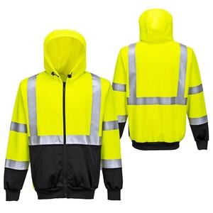 Veste de travail en polyester haute visibilité de classe 2 avec étiquettes personnalisées, faible MOQ 2 pièces - Product Image 3