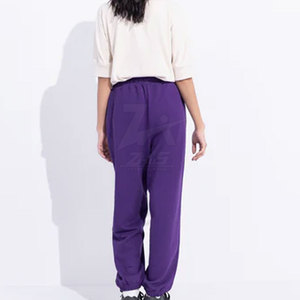 Hot Selling High Quality Winter Sweat <b>Pants</b> for Women with Elastic Waist Cotton Fleece Outdoor Wear From Pakistan - Product Image 3