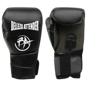Gants de compétition de boxe pour hommes Gants de combat souples MMA noirs avec caractéristiques imperméables Logo personnalisé pour une utilisation en extérieur - Product Image 3