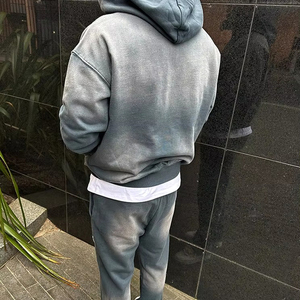 เสื้อฮู้ดดี้ผู้ชายดีไซน์ใหม่ ขายดี ผ้าฝ้าย 100% สำหรับฤดูหนาว แบบซิป  ขั้นต่ำในการสั่งซื้อน้อย ขายส่ง สำหรับงานสกรีน พิมพ์ลายซันเฟด ผลิตในปากีสถาน - Product Image 4