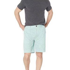 Nuevo diseño, venta al por mayor, pantalones cortos chinos para hombre, pantalones cortos chinos personalizados de talla grande para hombre para uso informal, en stock - Product Image 1