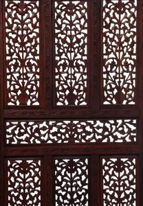 Paravent/ Séparateur de pièce en bois suspendu moderne pour salon/bureau et hall - Panneau unique - Product Image 2