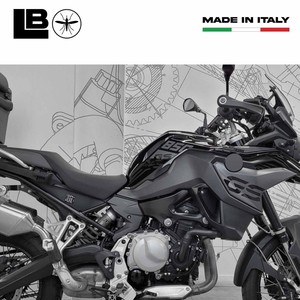 Autocollant latéral de réservoir de moto Triple Black sur mesure pour BMW F750GS/F850GS - Product Image 3