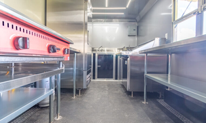 8.5X18 fully Equipped commercial kitchen Food Trailer for sale - Product Image 4