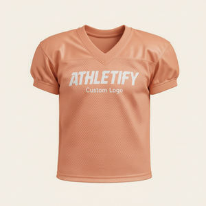 Camisetas de Fútbol Americano Unisex Personalizadas, Pedidos al por Mayor, Ideales para Equipos, Aficionados y Compradores B2B que Buscan Equipamiento de Fútbol Americano de Calidad al por Mayor - Product Image 1