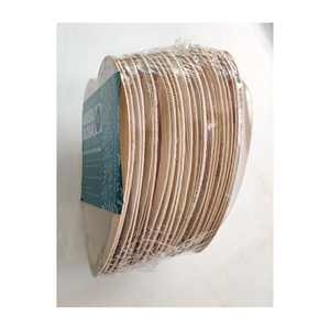 Assiettes carrées en bois de manguier Tienphong, écologiques, compostables, jetables, pour servir, cadeau, 10 pouces/8 pouces - Product Image 2