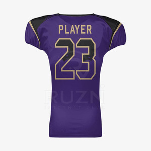 Nouveau maillot de football américain personnalisé à la mode maillot de football imprimé pour hommes vêtements de sport - Product Image 3