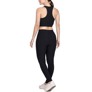 Conjuntos de yoga para mujer, conjuntos de entrenamiento de dos piezas, mallas sin costuras con Top corto perfecto para pilates y entrenamiento de gimnasia - Product Image 5