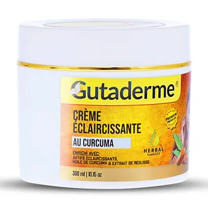经验丰富的供应商销售广泛使用的面霜Gutaderme美白皮肤姜黄护肤面霜批量买家