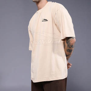 Vêtements T-shirts pour hommes Meilleure qualité T-shirts surdimensionnés Vêtements d'été T-shirts surdimensionnés à vendre - Product Image 4