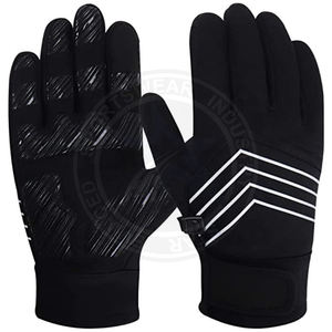 Meilleure vente Gants de cyclisme unisexes à doigts complets Vêtements de sport en polyester respirant de haute qualité Sports de course Nouveau style confortable - Product Image 3