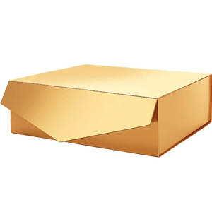 Caja de regalo de 13,5x9x4,1 pulgadas, caja de regalo grande con tapa, caja de propuesta de dama de honor, caja de regalo resistente, caja de regalo plegable - Product Image 1