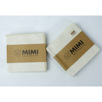 GOTS Tissu en mousseline de coton biologique teinté naturellement ultra doux et écologique Débarbouillettes de bain Logo personnalisé Couleur directement Vietnam
