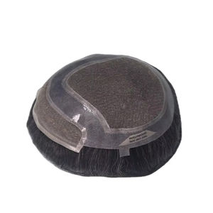 ท็อปเปอร์ผมผู้ชาย Taz Hair ทำจากผมแท้ 100% ความหนาแน่น 60%-150% ผมแท้เรมี่อินเดีย กันน้ำ ลอนคลื่น - Product Image 4