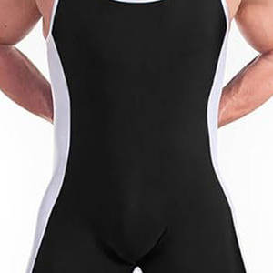 Hot Selling OEM <b>Wrestling</b> Singlet with Luxury High Quality Latest Design Red Blue Color Printed Technics <b>Wrestling</b> Singlet - Product Image 6