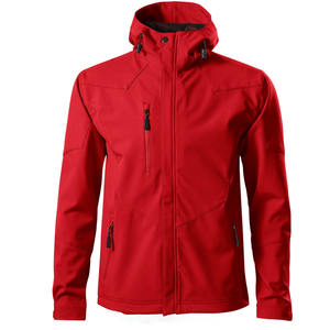 Veste Softshell Isolée Légère et Chaude pour Homme, Imperméable, Coupe-Vent, Randonnée en Plein Air, Capuche, Teinte Unie, Veste Tactique - Product Image 4