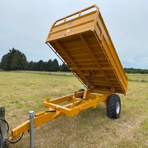 Best Selling Tip <b>Trailer</b> High Quality Aluminum Agricultural Farm <b>Tractor</b> <b>Trailer</b> with Gear & Motor for High Productivity - Product Image 6