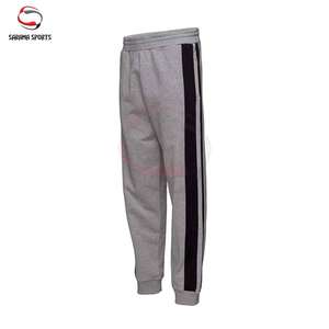 Pantalons et pantalons de survêtement pour hommes de fabrication pakistanaise, à bas prix, couleur unie, respirants, de haute qualité, confortables, taille élastique, en molleton lavé - Product Image 2