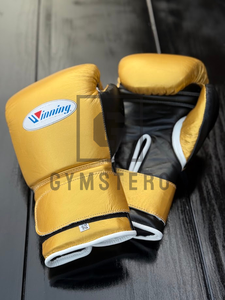 Guantes de Boxeo Ganadores Personalizables de Alta Calidad con Agarre de Cuero Genuino, Transpirables y con Correa Ajustable para el Cierre - Product Image 6
