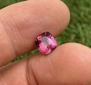 Natural Rubellite <b>Tourmaline</b> Cushion Cut Faceted Loose Gemstone Red Color for <b>Earrings</b> Necklace Rings IGI Certified Jewelry - Product Image 3