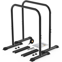 Équipement de callisthénie XLAN, barre de traction réglable en hauteur, station de dips, dips pour les triceps, parallettes, support pour pompes, parallettes