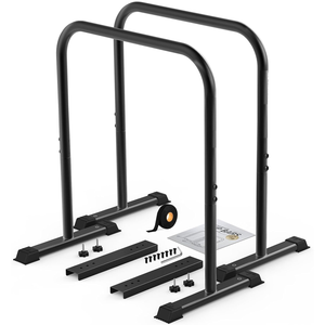 Equipo de <span class=keywords><strong>Calistenia</strong></span> XLAN, Estación de Barras Ajustable en Altura para Dominadas, Dip Bar, Tricep Dips, Parallettes, Soporte para Flexiones - Product Image 4