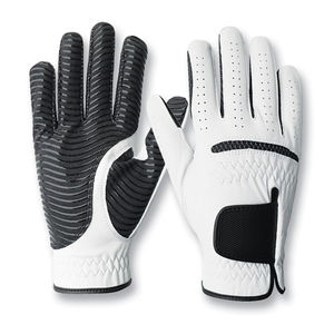 Mejor estilo Premium mano izquierda Cabretta guantes de golf de cuero logotipo personalizado calidad elegante con piel de oveja producto más vendido - Product Image 4