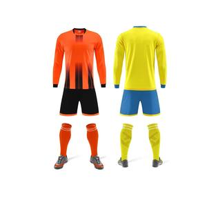 Camiseta de fútbol de primera calidad, uniforme de fútbol de manga larga personalizado, ropa deportiva para hombre, chándal de entrenamiento, ropa deportiva - Product Image 1