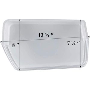 ตะกร้าชั้นวางประตูตู้เย็นพลาสติก Lifetime Appliance รุ่น DA97-12657A (ด้านซ้าย) สำหรับตู้เย็นซัมซุง ใช้พลังงานจาก USB สภาพใหม่และมือสอง สำหรับใช้ในโรงรถ - Product Image 2
