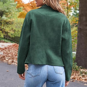 Chaqueta de Cuero para Mujer, Último Estilo, Chaqueta de Cuero Genuino Hecha a Medida, Nueva Moda, Ropa Casual de Calle para Mujer, Chaquetas de Cuero - Product Image 2