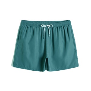 <b>Men's</b> Custom Design Quick Dry Beach <b>Shorts</b> Solid <b>Swim</b> Trunks Drawstring Waist New Styles Casual Mesh <b>Shorts</b> <b>Pattern</b> Plain Dyed - Product Image 5