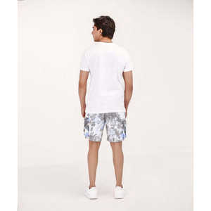 กางเกงขาสั้นผ้าฝ้าย 100% ลายมัดย้อมสำหรับผู้ชาย-ฤดูร้อน - Product Image 5