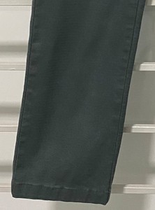 Pantalon mince d'été en sergé de coton pour hommes, respirant, droit, léger, teint uni, Offre Spéciale personnalisable, service OEM - Product Image 4