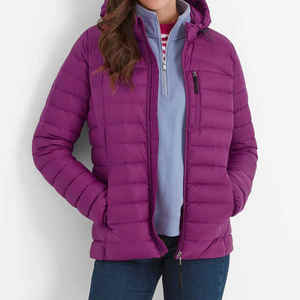 Direct Factory Sale High Street Style Winter Puffer <b>Jacket</b> Breathable Women High Quality Filled Printed Women Puffer <b>Jacket</b> - Product Image 5