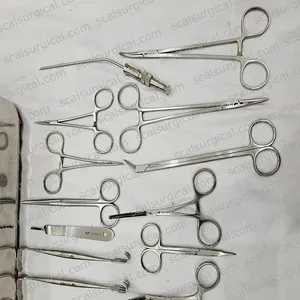 Juego de Instrumentos Profesionales para Cirugía de Fístula AV, 30 Piezas, Acero Inoxidable, Acceso Vascular - Product Image 2